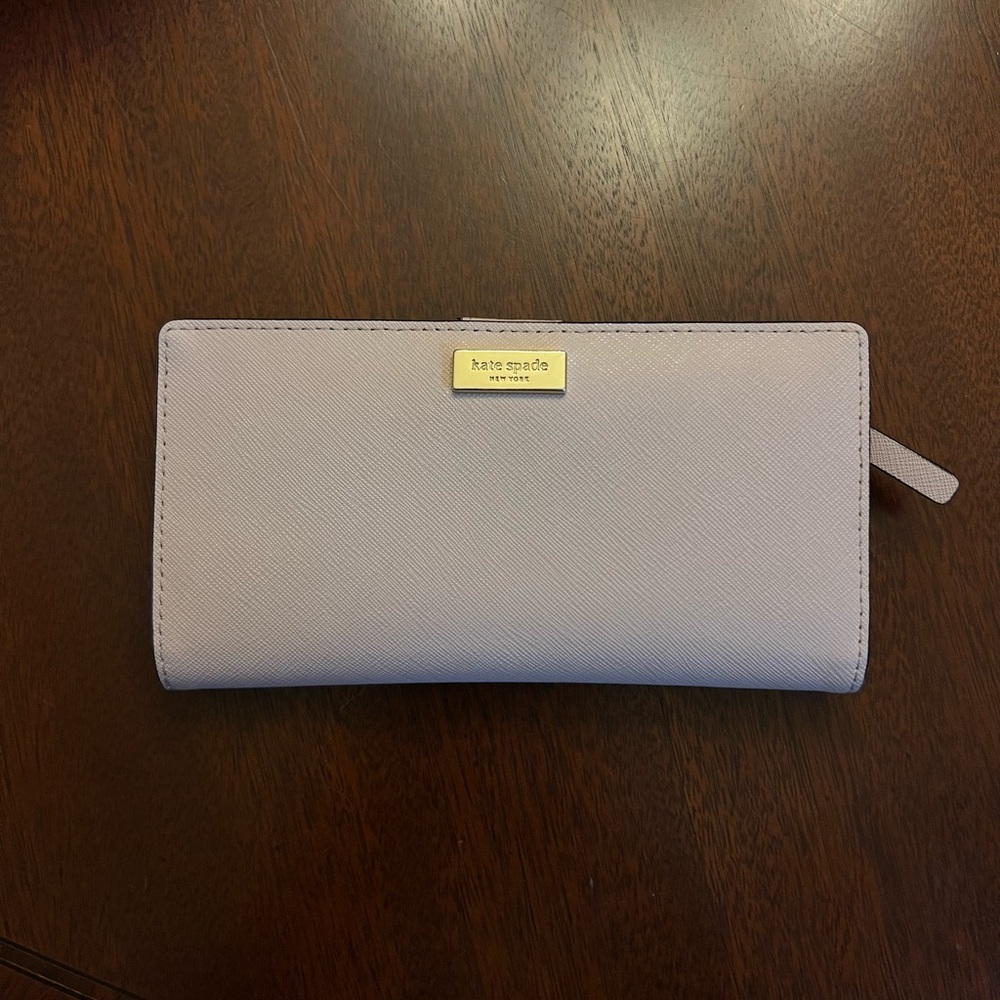 Baby pink KATE SPADE wallet